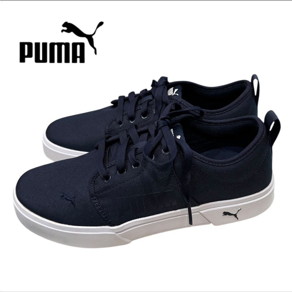 New Puma El Rey II Slip-On Navy Men's Shoes Sneakers 7.5